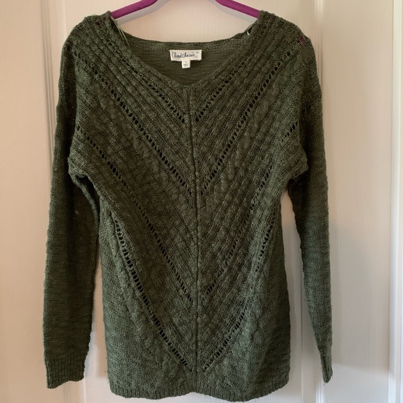 Cloud Chaser Sweaters - Green sweater